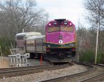 Inbound MBTA Commuter...